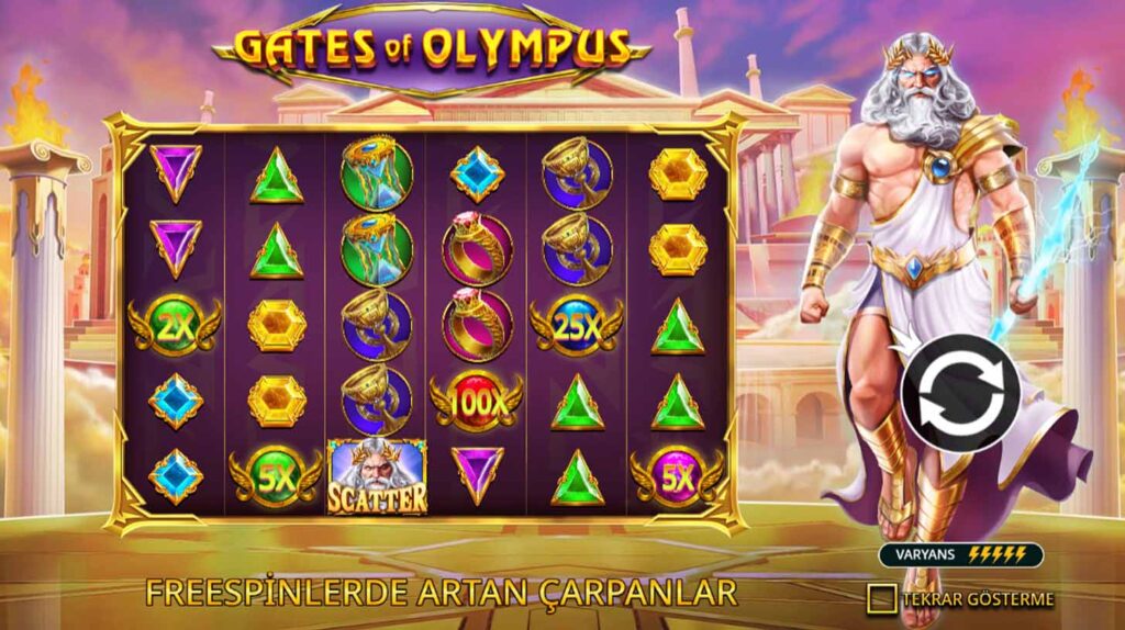 Gates of Olympus oyunu